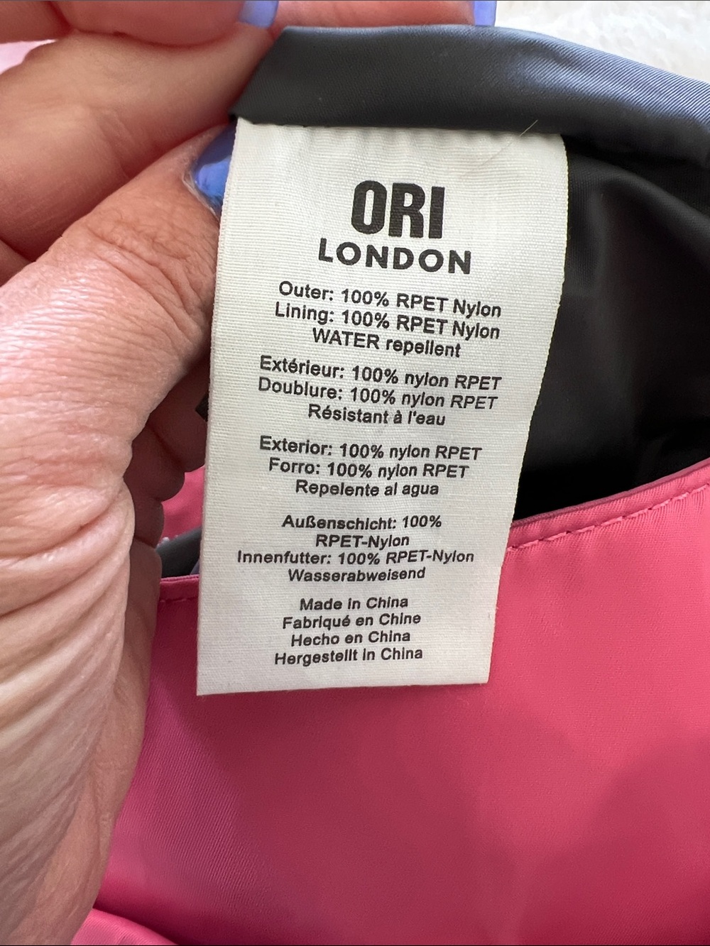 ORI London Women's Kennington Crossbody Bag in Baroque Pink - Picture 9 of 10